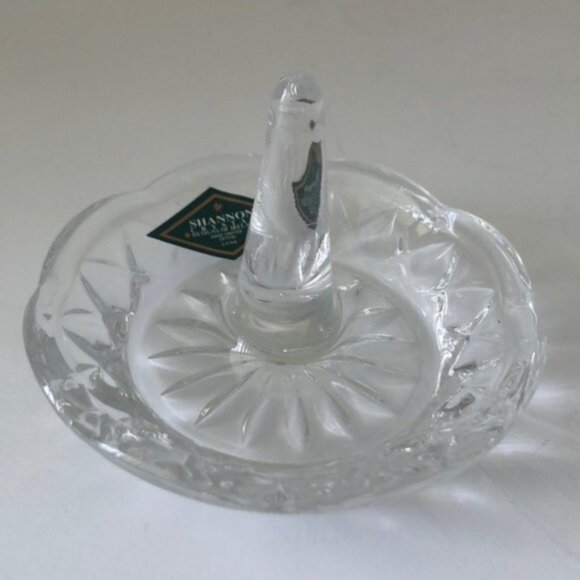 Shannon Crystal Glass Ring Jewelry Holder Display Stand - Picture 8 of 11